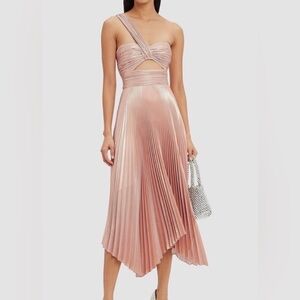 A.L.C. Pink Pleated Dress